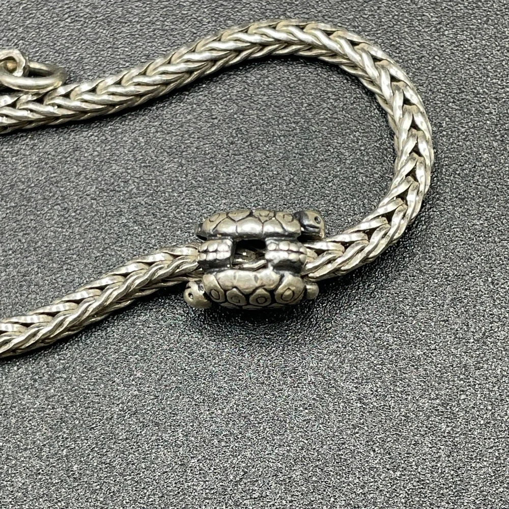 Trollbeads Sterling Silver Turtle Charm - Picture 2 of 3